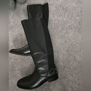 Bass Alessandra Pull On Riding Boot - Sz 8 - Black
